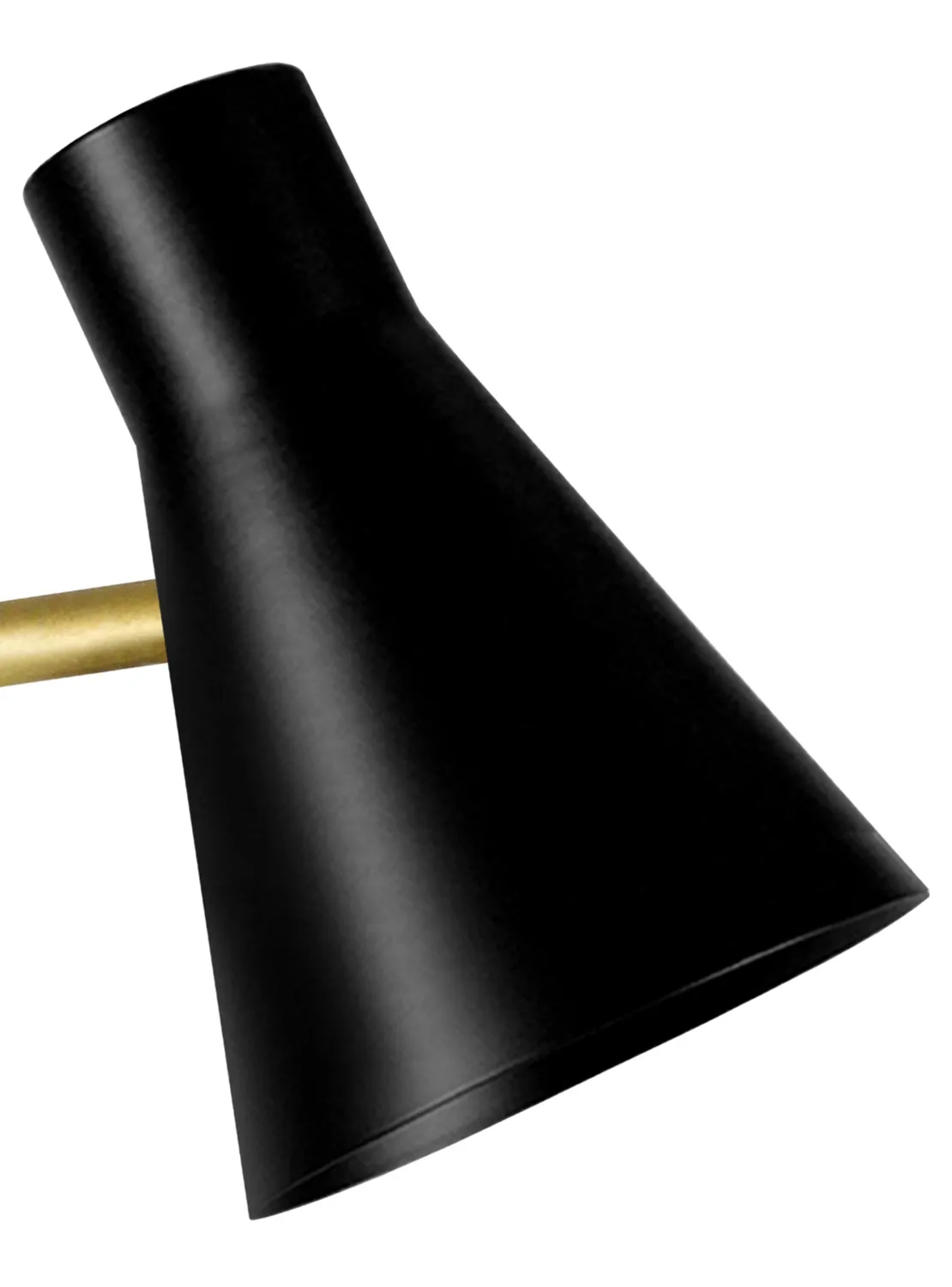 Tosel Funnel applique parete nera E14