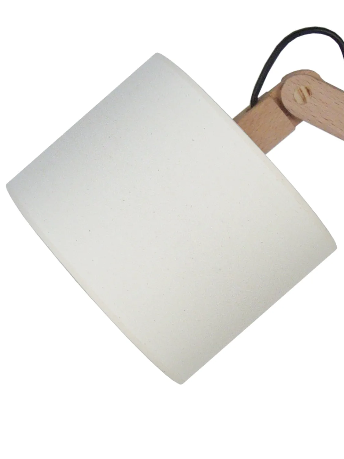 Tosel Freki lampada tavolo snodabile naturale ecrù 45 cm