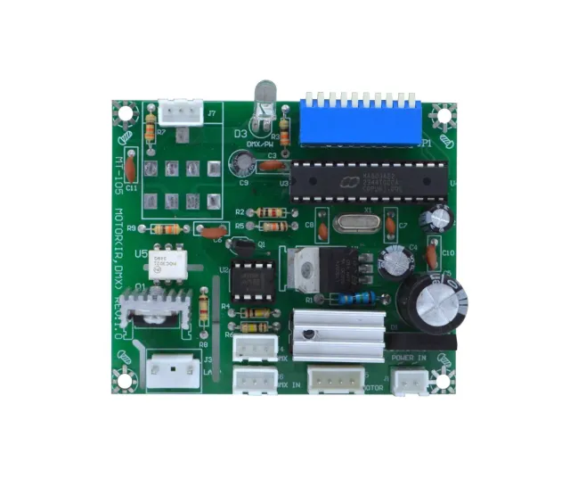 American DJ T-DMC Step Motor Main PCB ricambio MBDMX-Plus