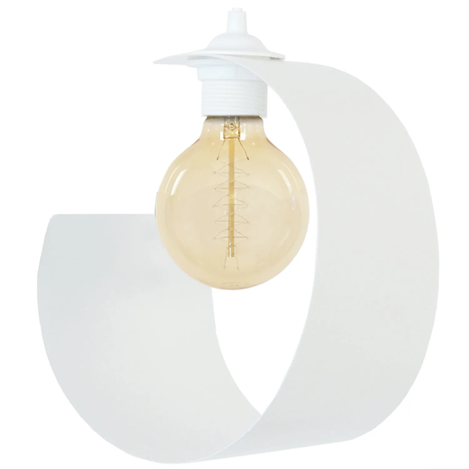 Tosel Kone Lune Touvois lampadario 40x90cm avorio metallo