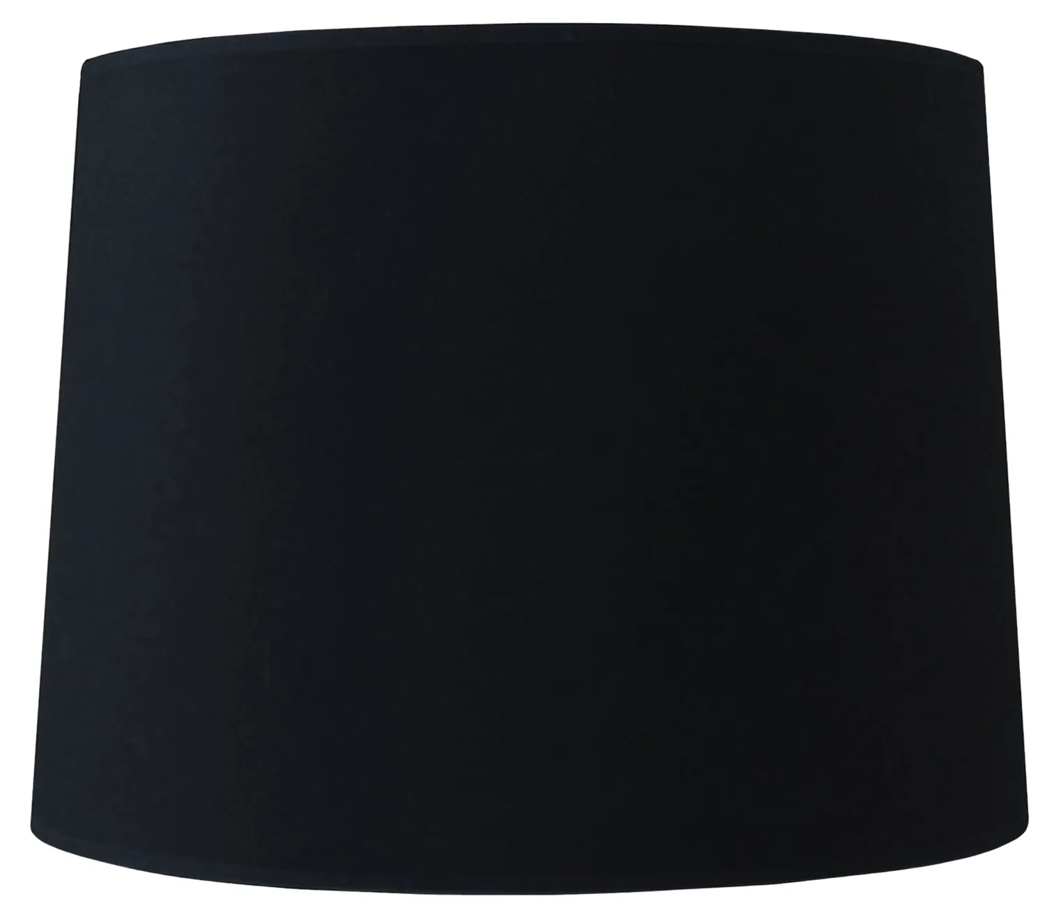 Tosel Tambour 40 Jedah Paralume Tessuto Nero 40x30 cm E27