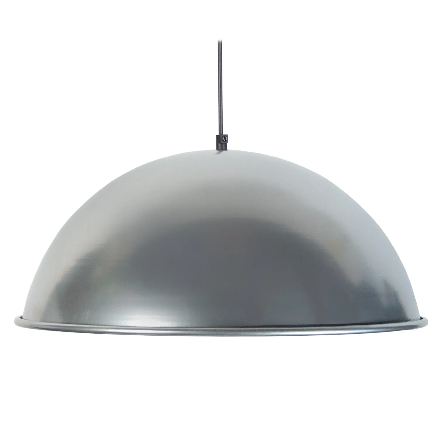 Tosel Gamelle Roué sospensione cupola nero 44x100 cm