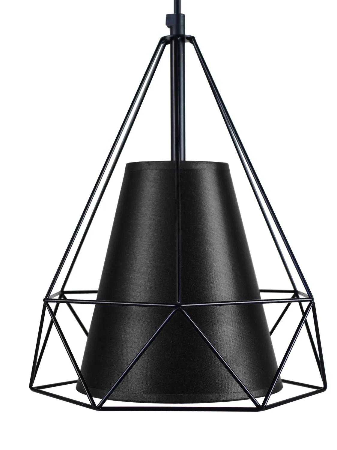 Tosel Gallipoli lampadario barra nero bianco 3 luci E14