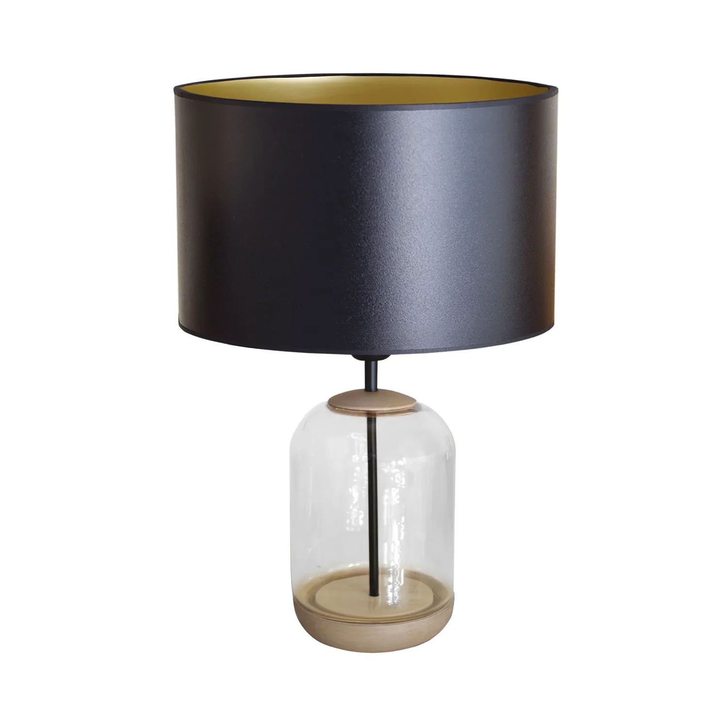Tosel Svalbard Big lampada tavolo trasparente 53 cm