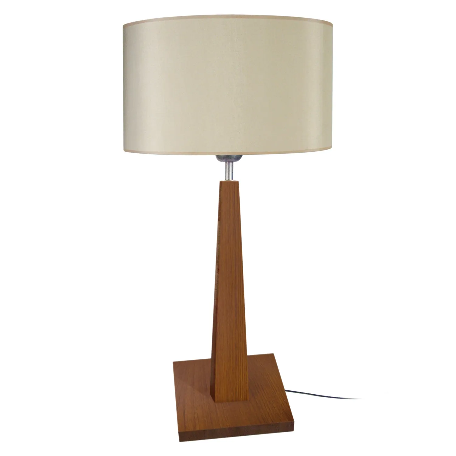 Tosel Thor B lampada tavolo legno naturale 30x57cm E27