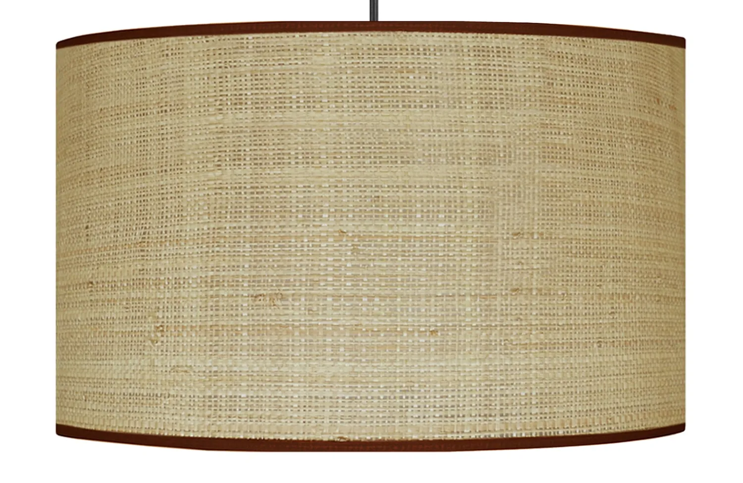 Tosel Goa sospensione tessuto marrone 40x100 cm