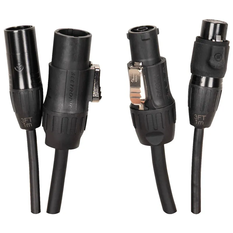 American DJ Accu-Cable SPD351 cavo combo DMX IP65 1m