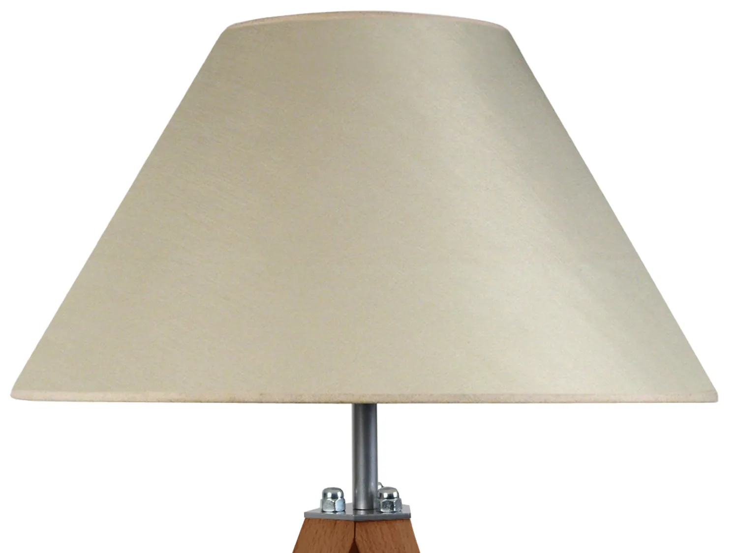 Tosel Idun lampada da tavolo treppiede 30x56 cm naturale ecrù