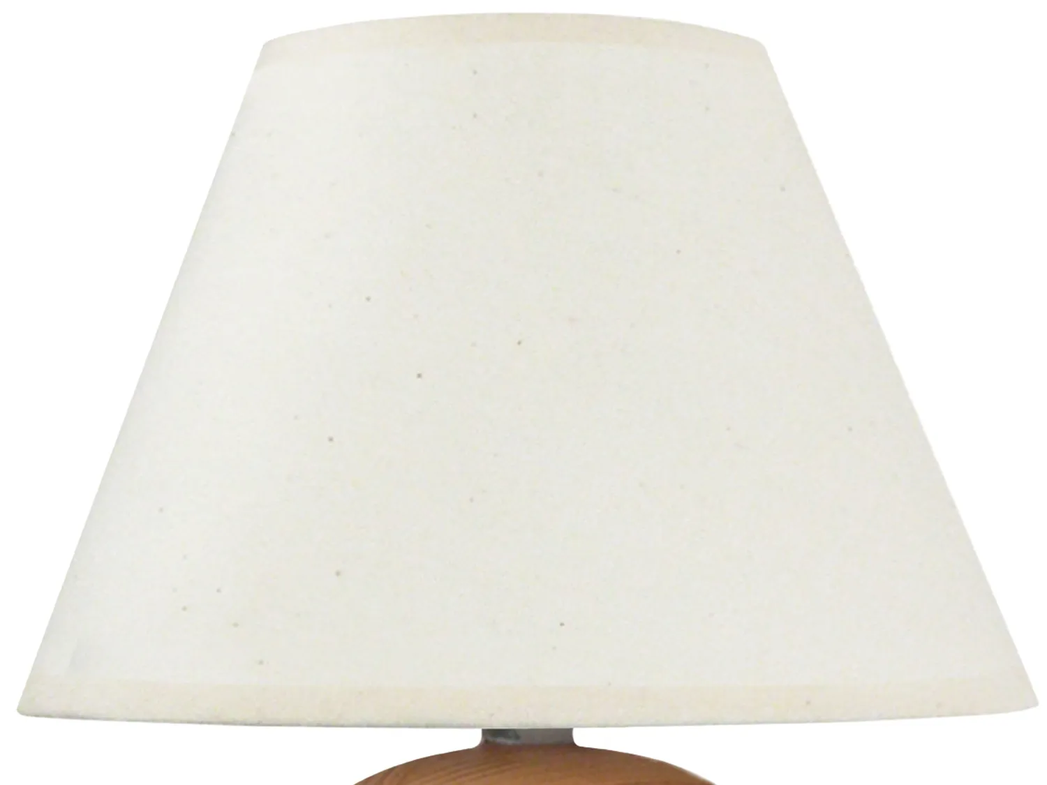 Tosel Boule Bois lampada comodino naturale ecrù