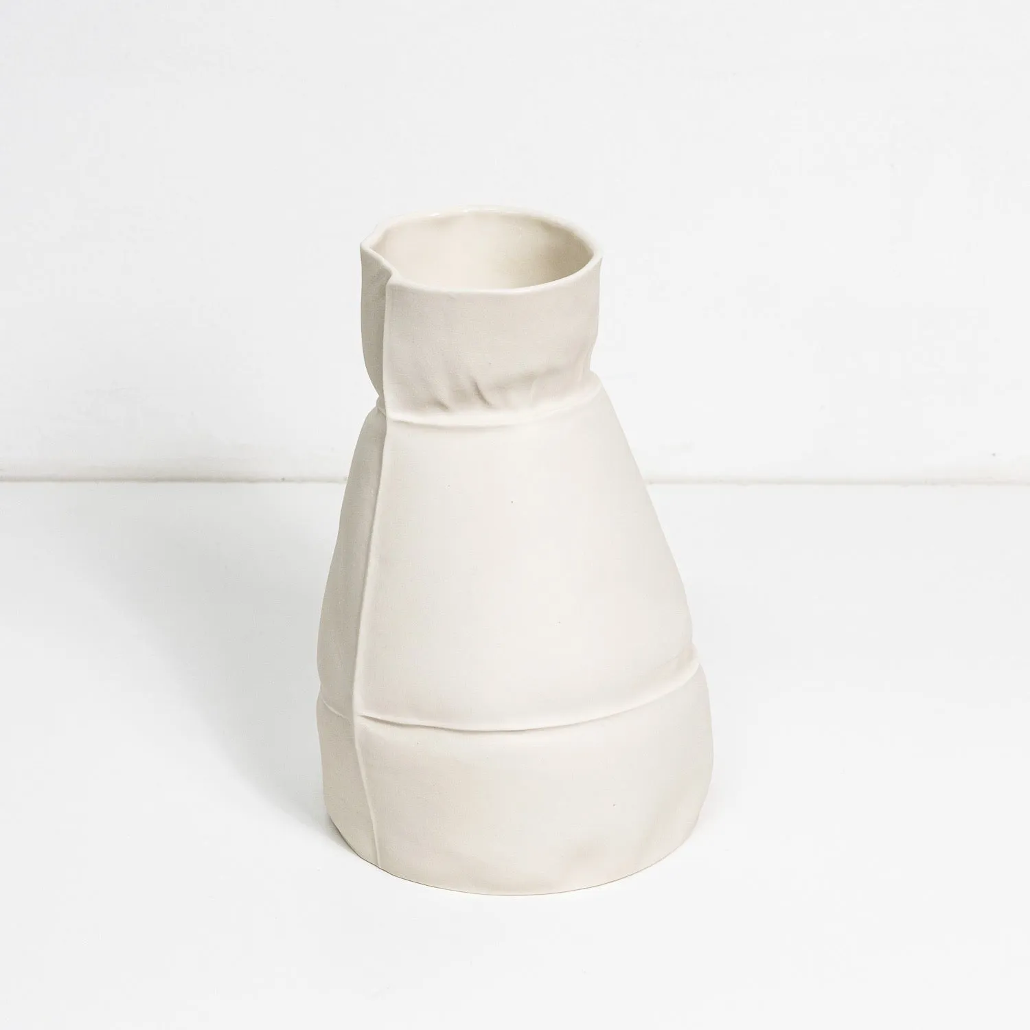 Souda Kawa Vase 16 vaso porcellana bianco