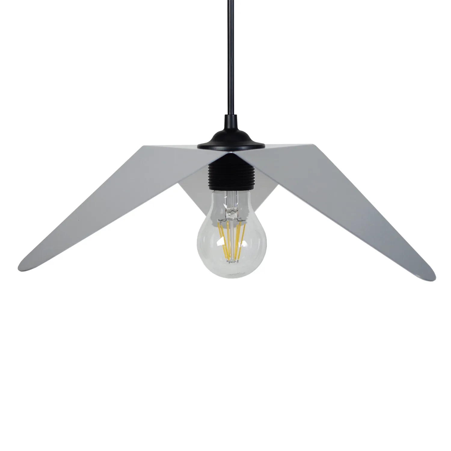 Tosel Boomerang sospensione 40cm avorio