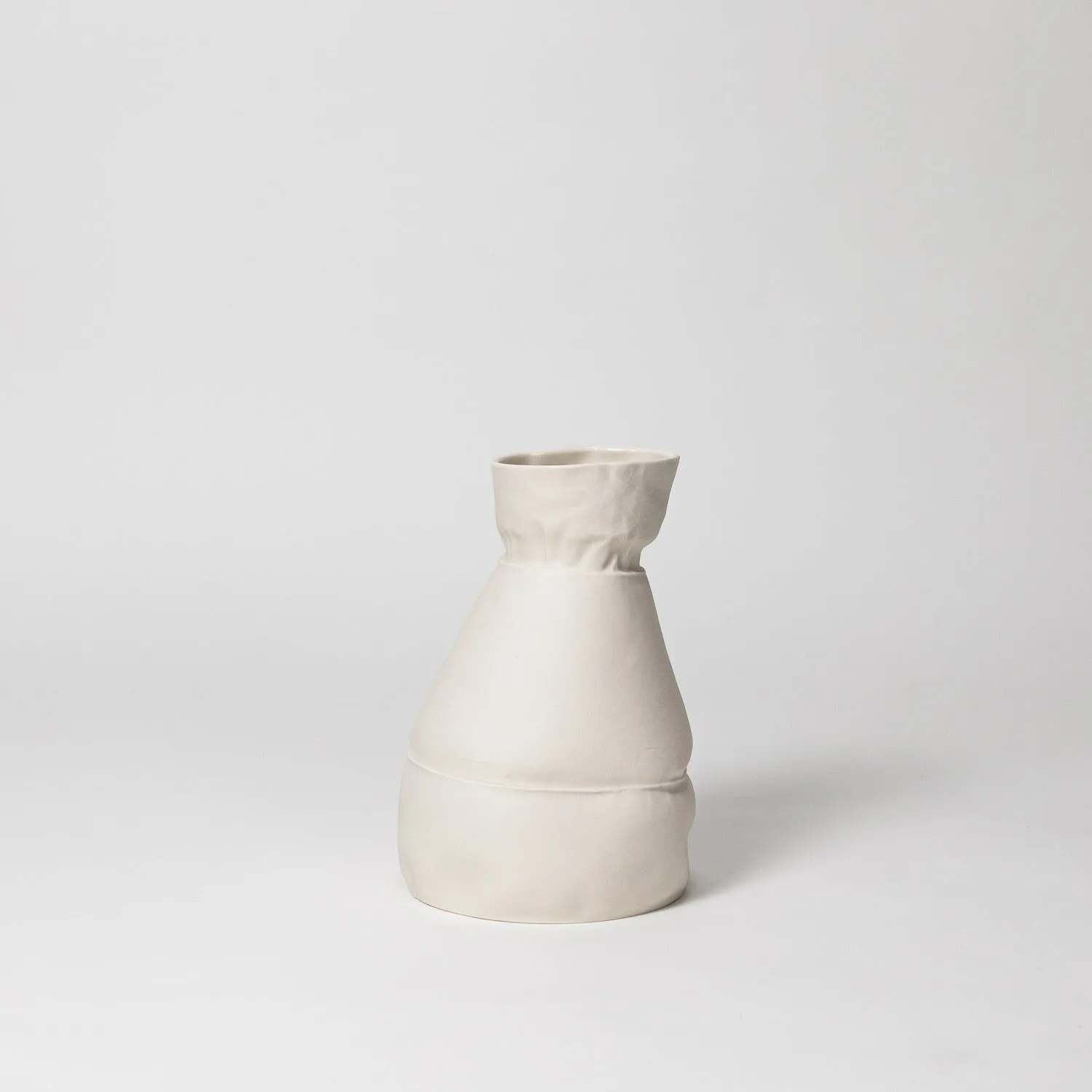 Souda Kawa Vase 16 vaso porcellana bianco
