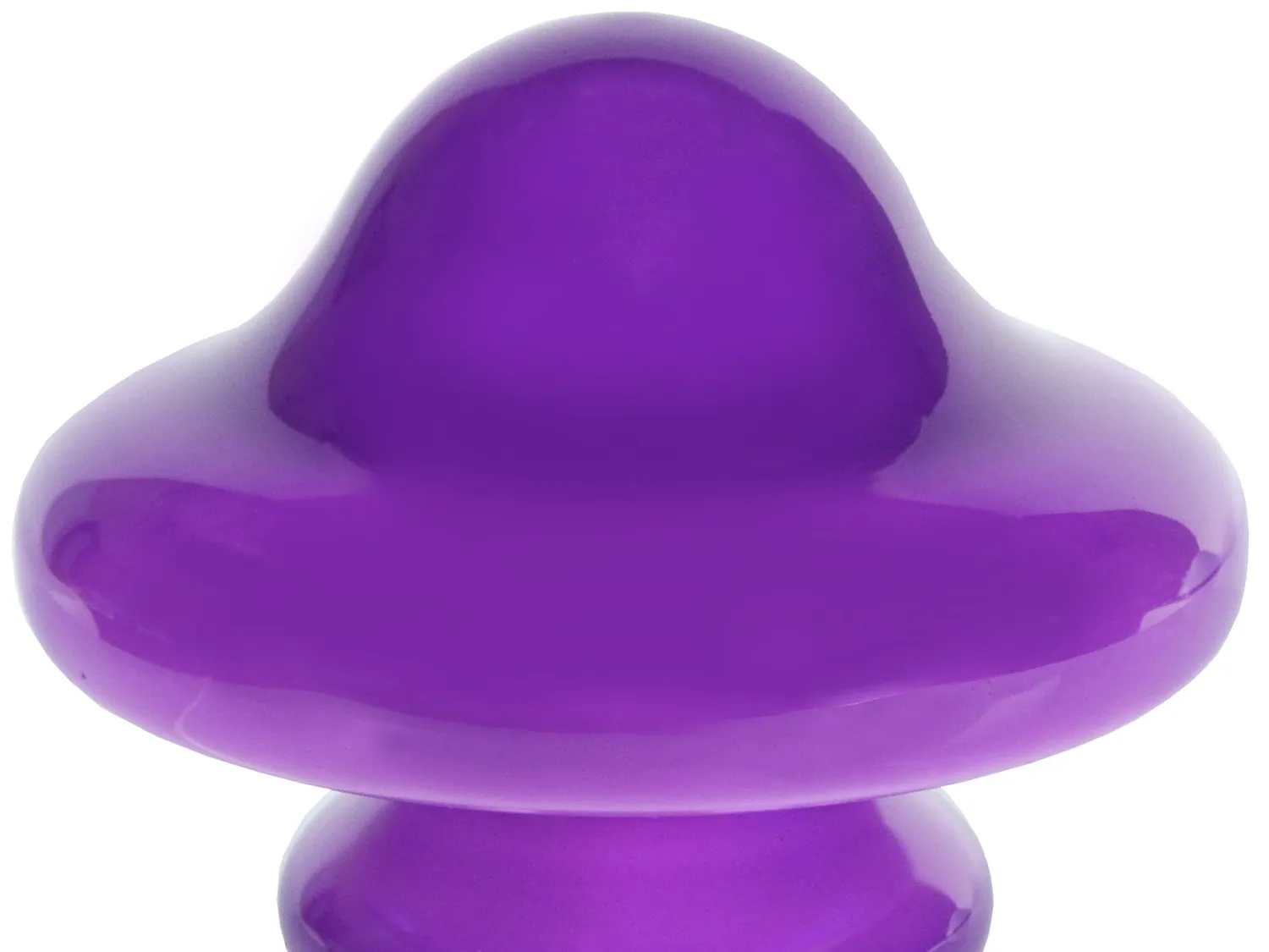 Tosel Strumpf lampada fungo vetro bianca 20x23 cm