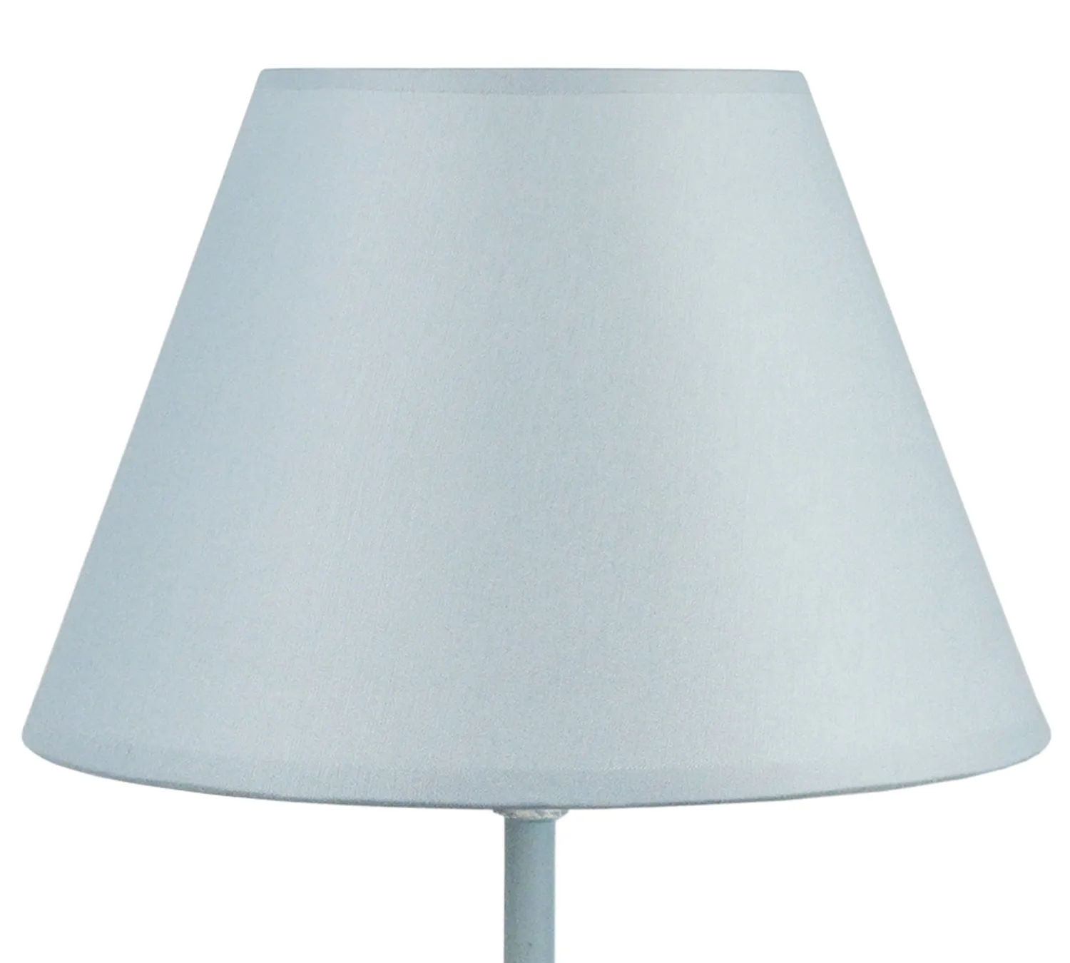 Tosel Belcastel lampada comodino metallo bianca ecrù