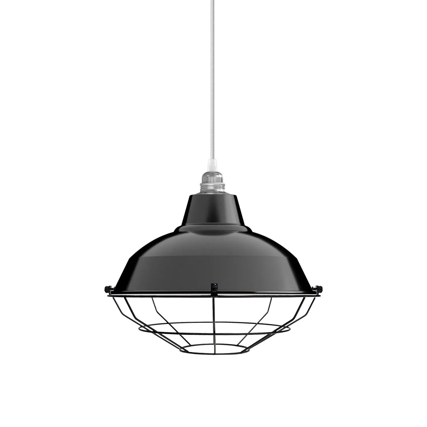 Creative Cables Bistrot Gabbia Nera per Paralume 31 cm