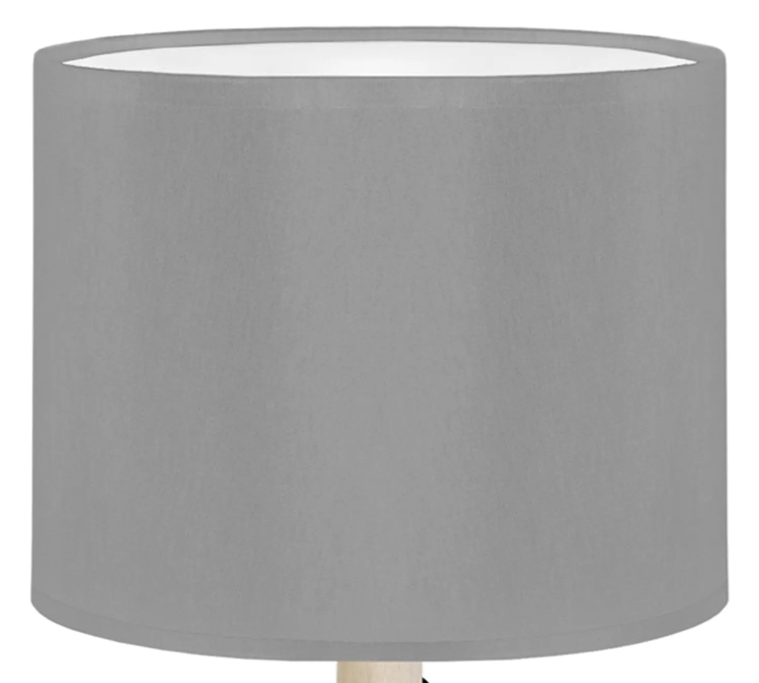 Tosel Mykines lampada comodino 16x28 cm naturale ecru