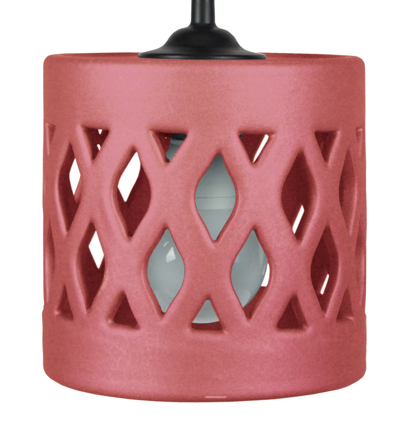 Tosel Covo sospensione ceramica bianca E27