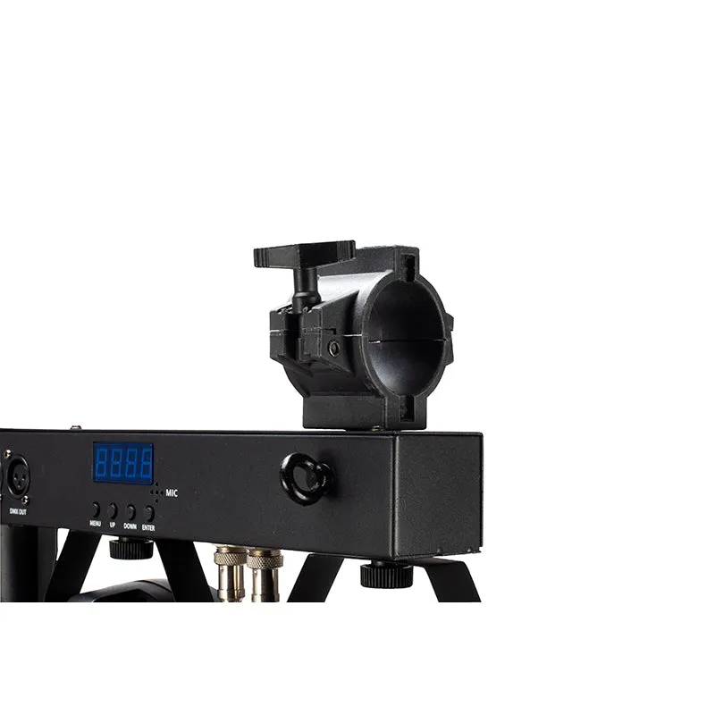 American DJ Mini Par Bar set 4 teste LED par con stativo