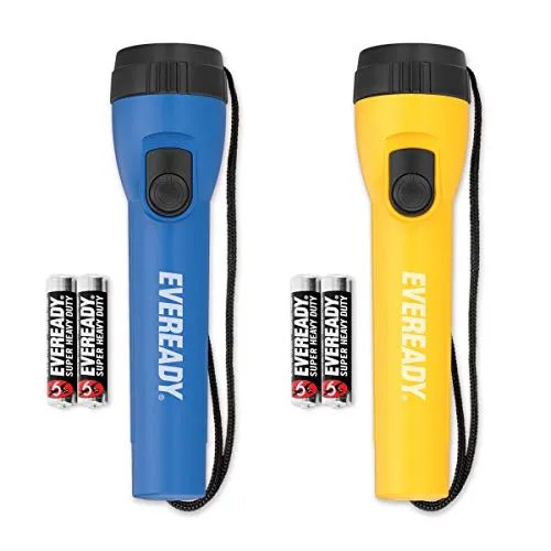 Eveready Torcia LED Super Luminosa Confezione da 2 Lunga Durata
