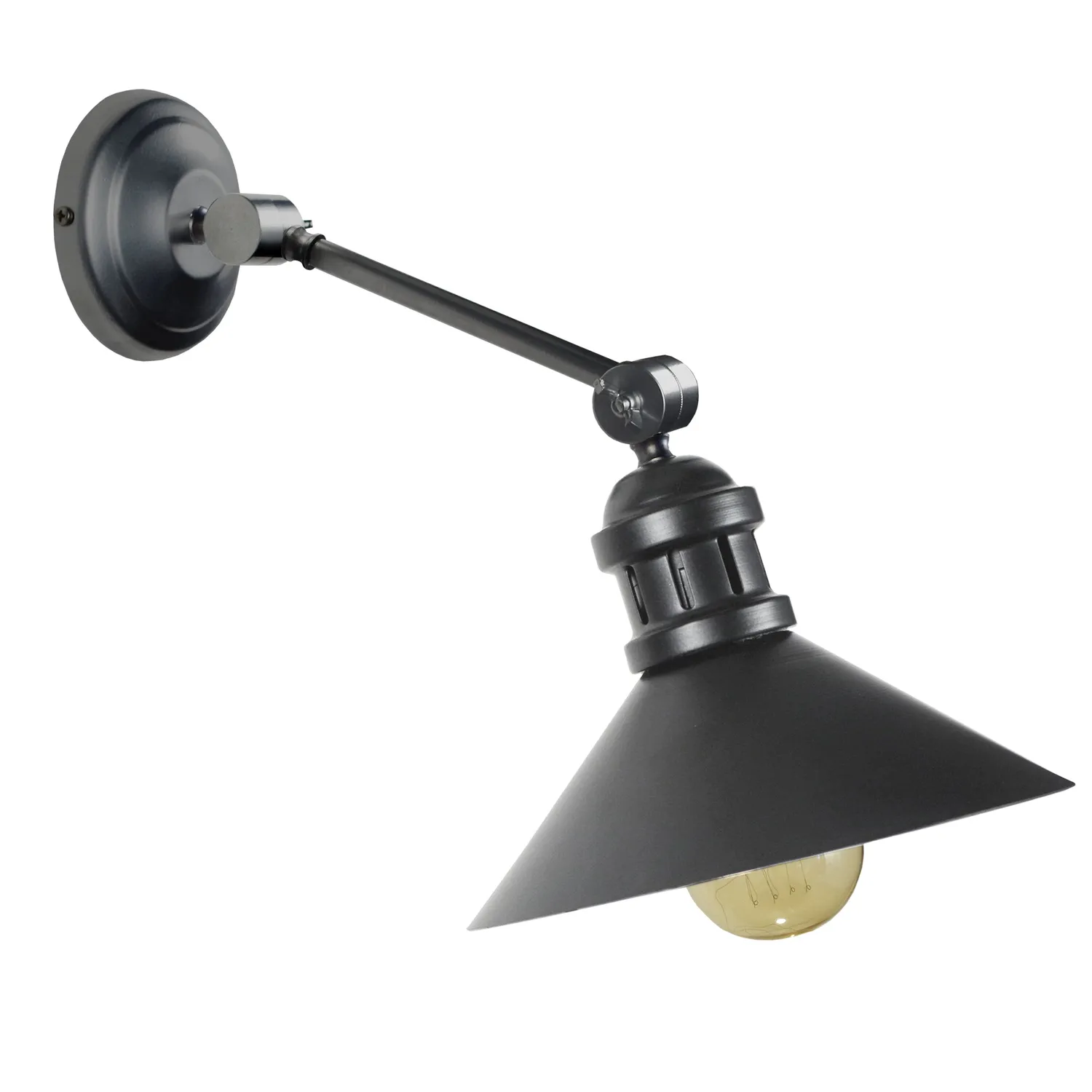 Tosel Oldham B applique braccio bianca E27