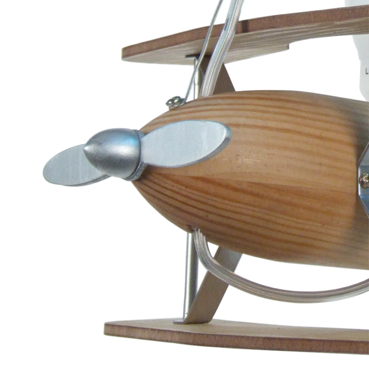 Tosel AVION Sospensione Legno 40x100 cm Naturale