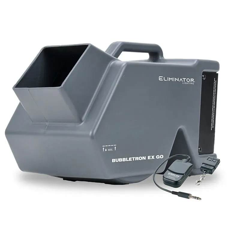 American DJ Bubbletron EX Go macchina bolle a batteria