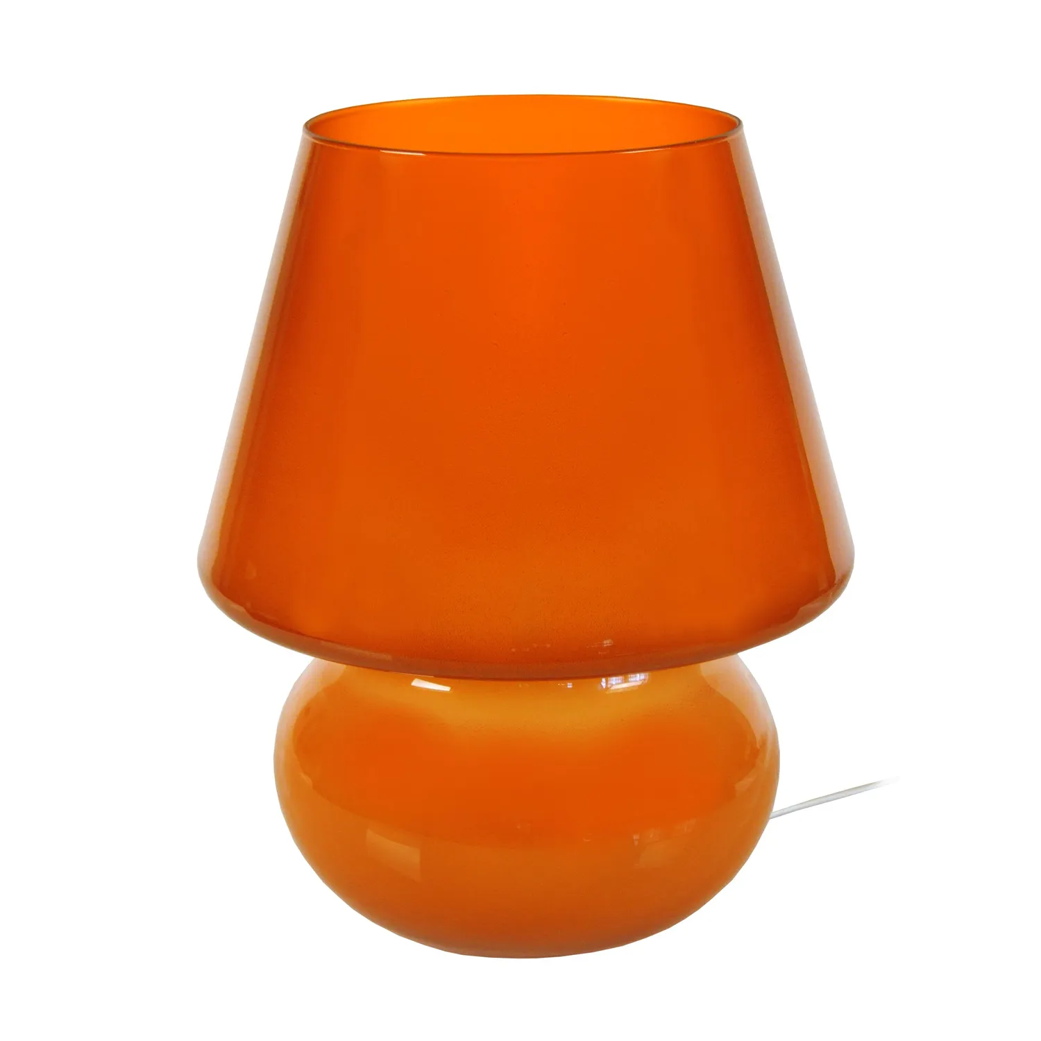 Tosel Grand Champignon lampada tavolo bianco 30x37 cm