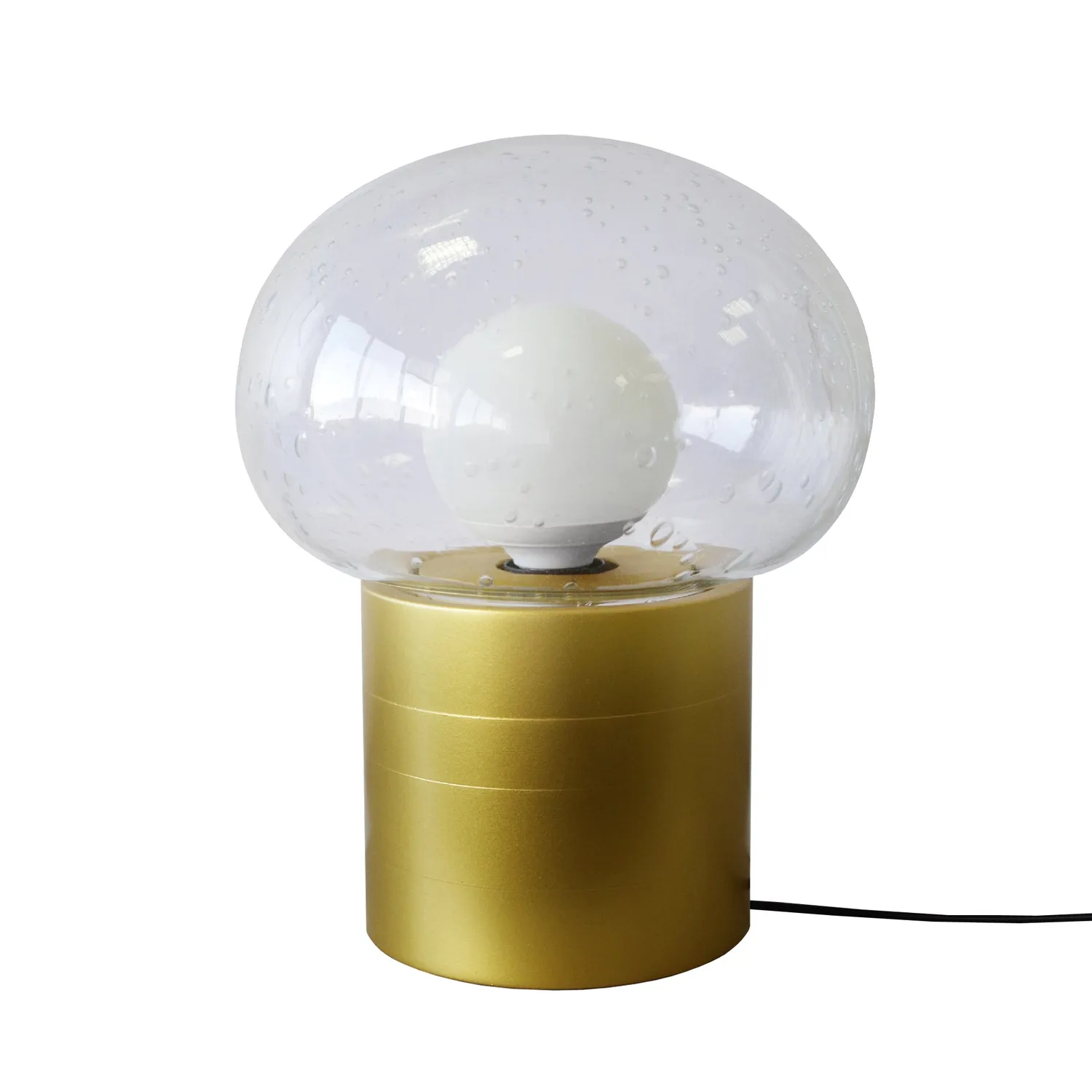 Tosel Paris lampada da comodino vetro bianco 24cm E27
