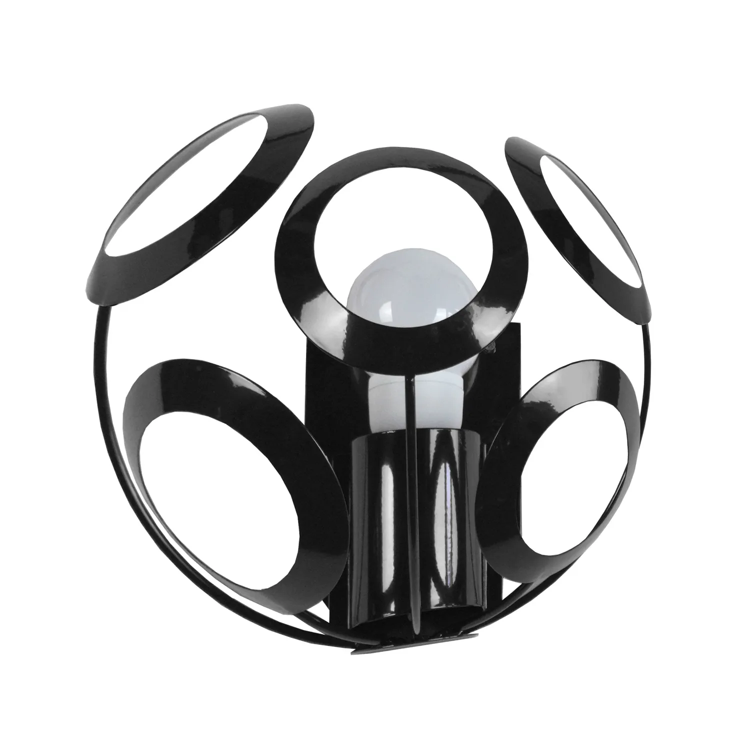 Tosel Jupiter applique alluminio 24 cm E27