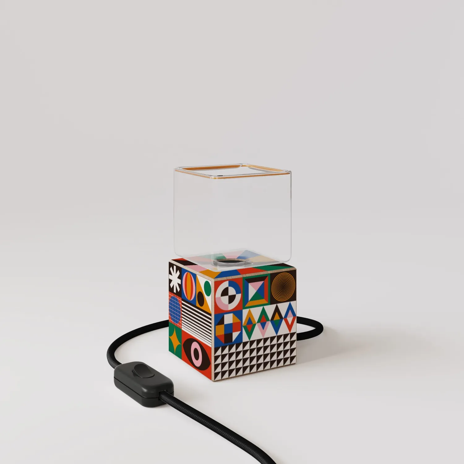 Creative Cables Cubetto lampada tavolo PosterLad Ghost