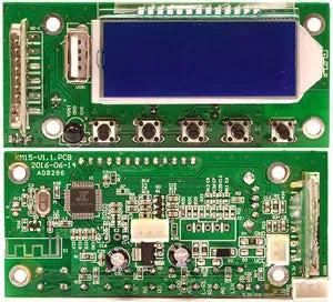 American DJ LTX 15BT KM15-V11 scheda display