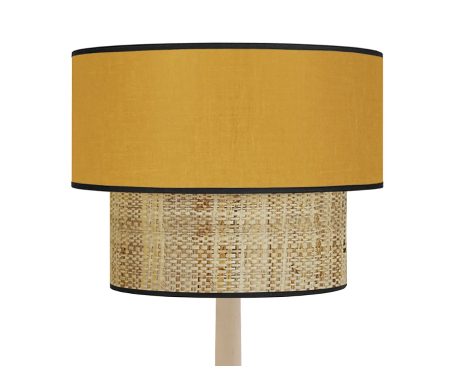 Tosel Cochin piantana colonna naturale crema 40x162 cm E27