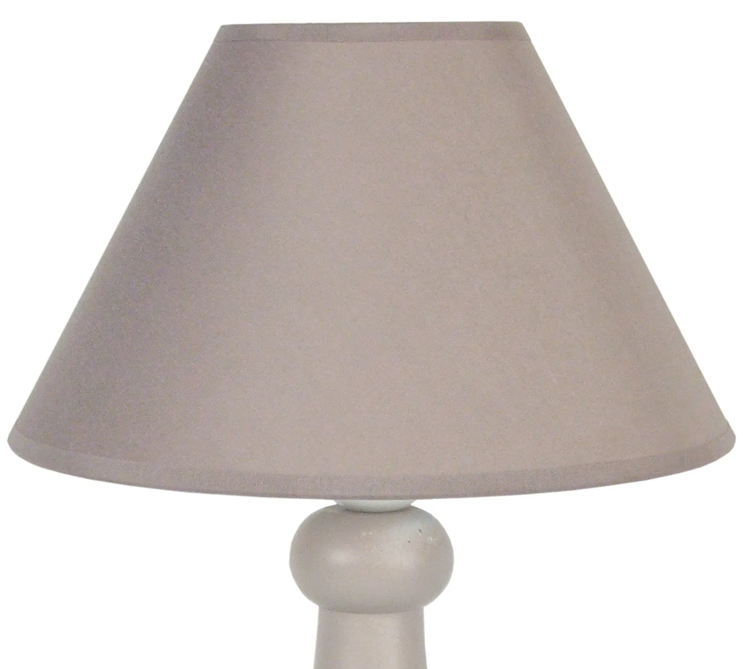 Tosel Fréjus lampada da tavolo bianca 40 cm