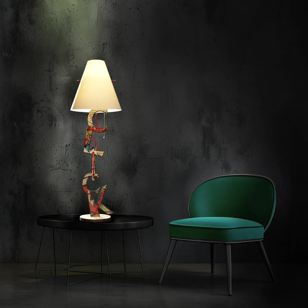 Lucifero Illuminazione Upset Click piantana LED 32 cm