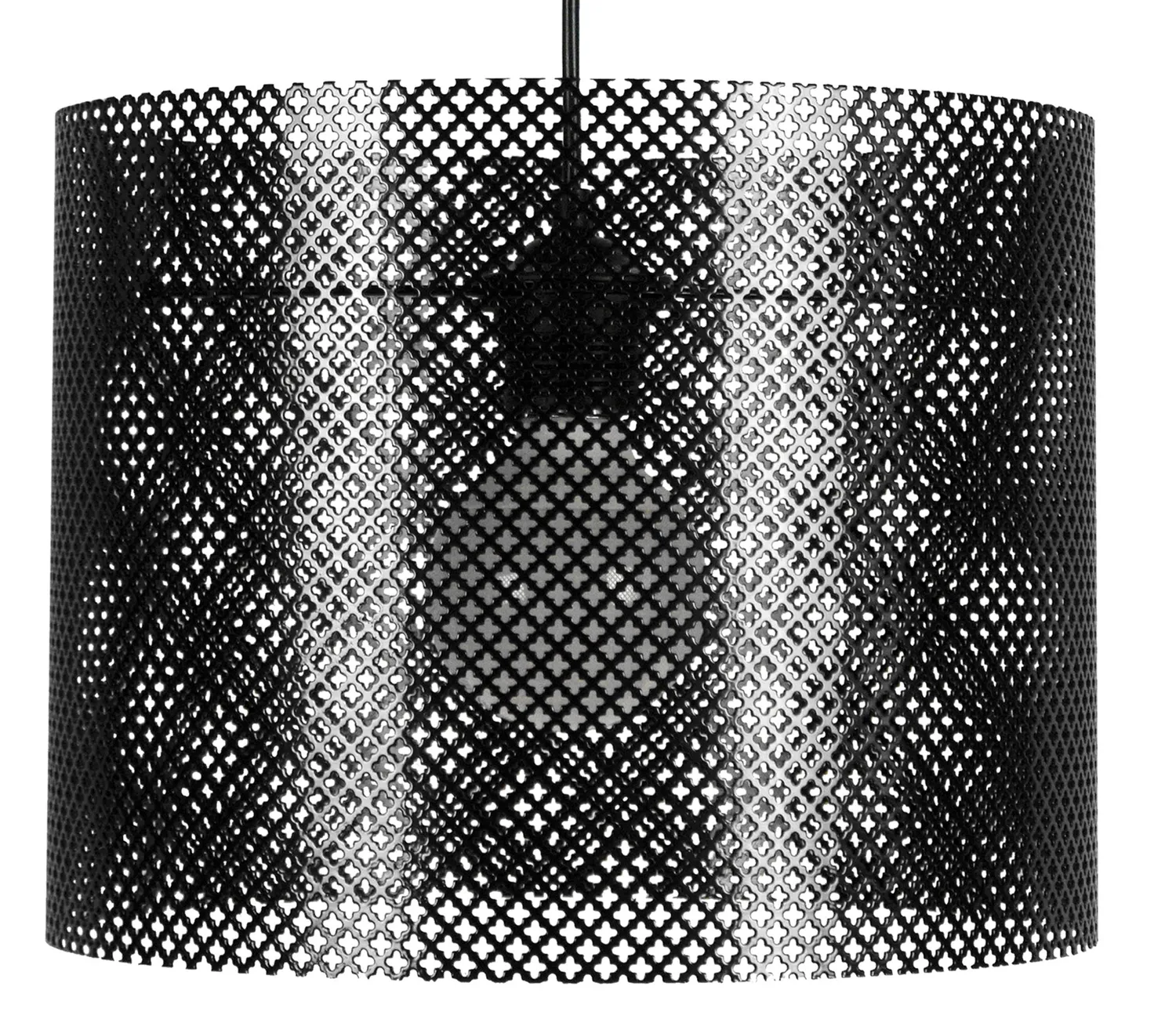 Tosel Cylindre Lacy sospensione bianca metallo D30