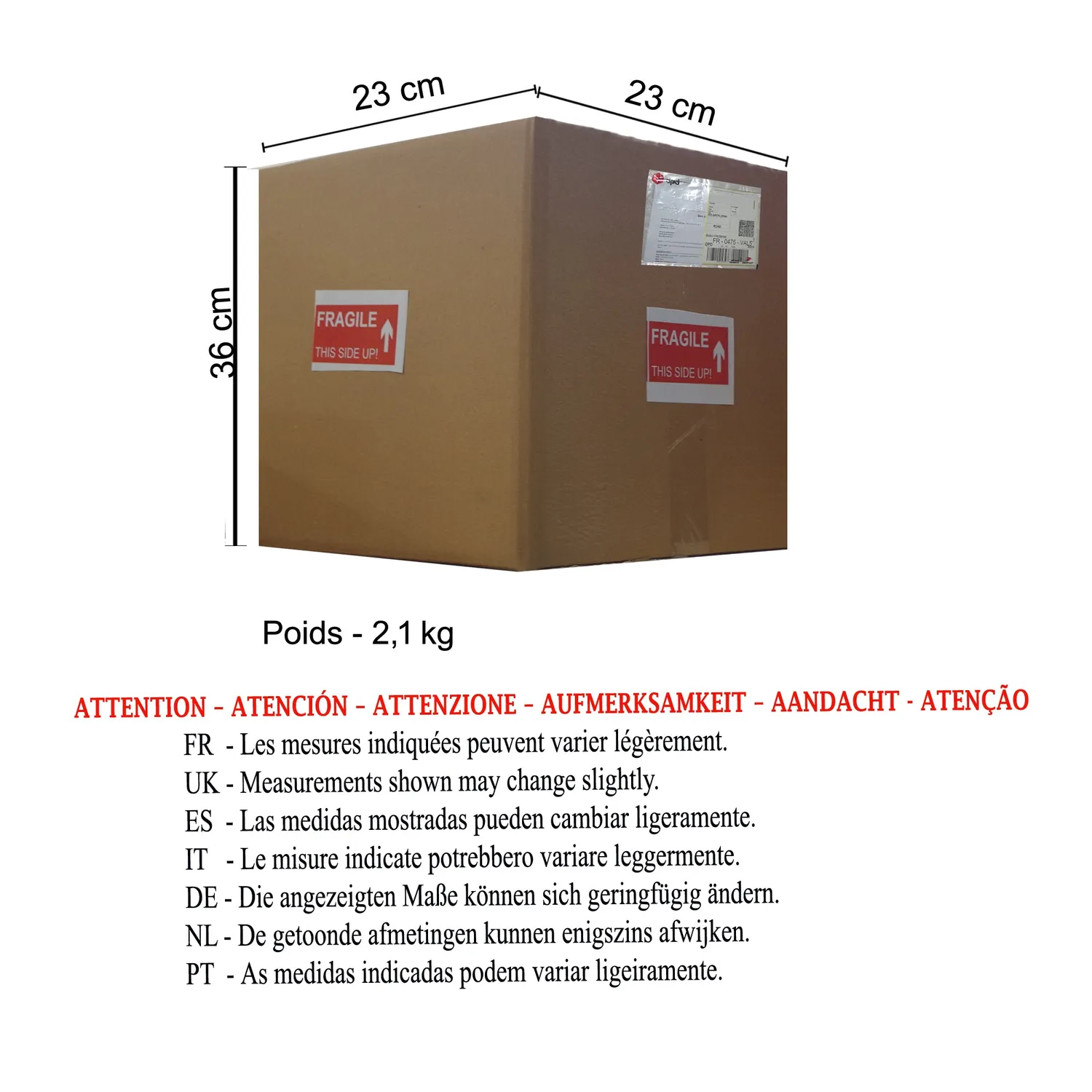 Tosel Nature sospensione vetro legno trasparente 19,5x100cm E27