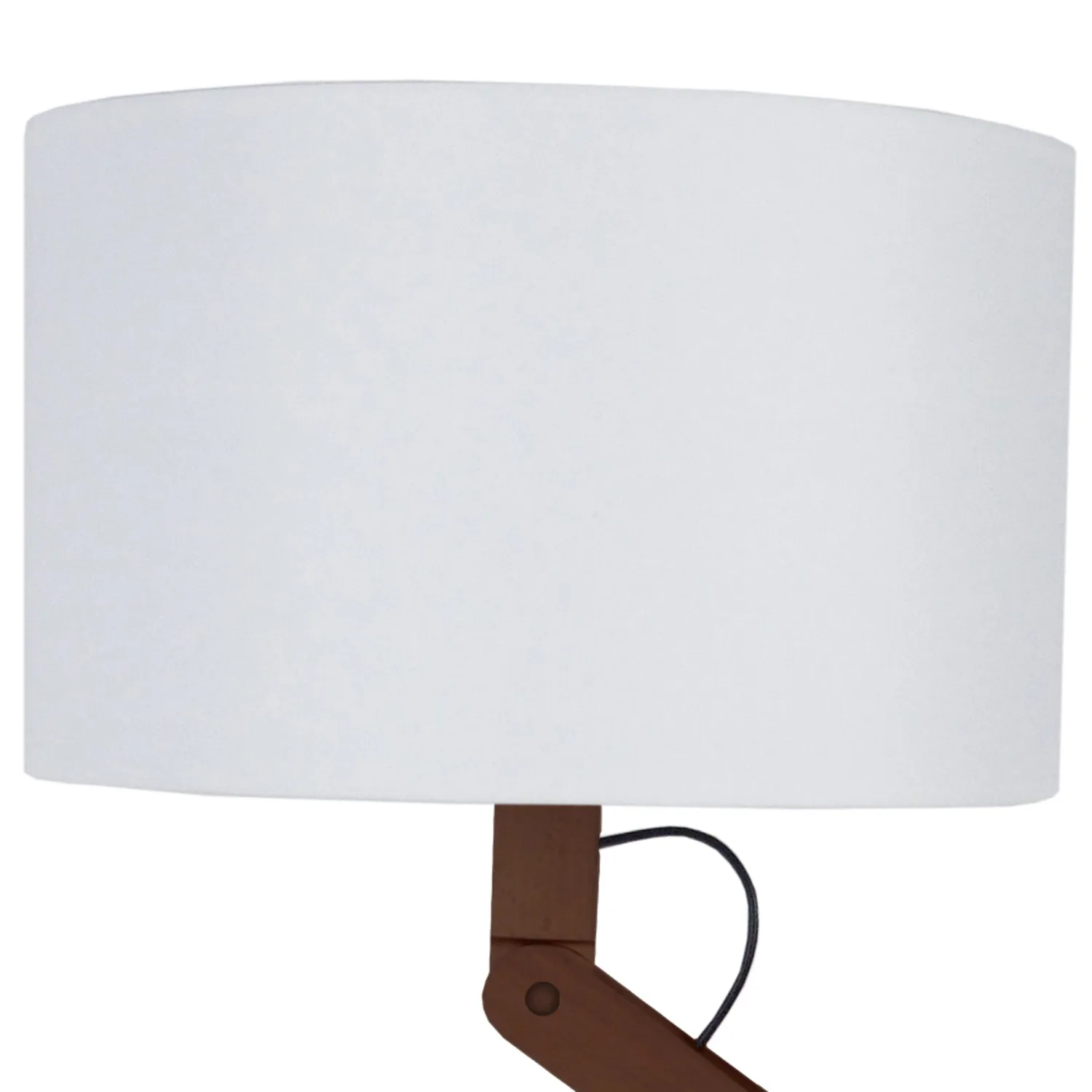 Tosel Geri lampada da tavolo naturale ecrù legno