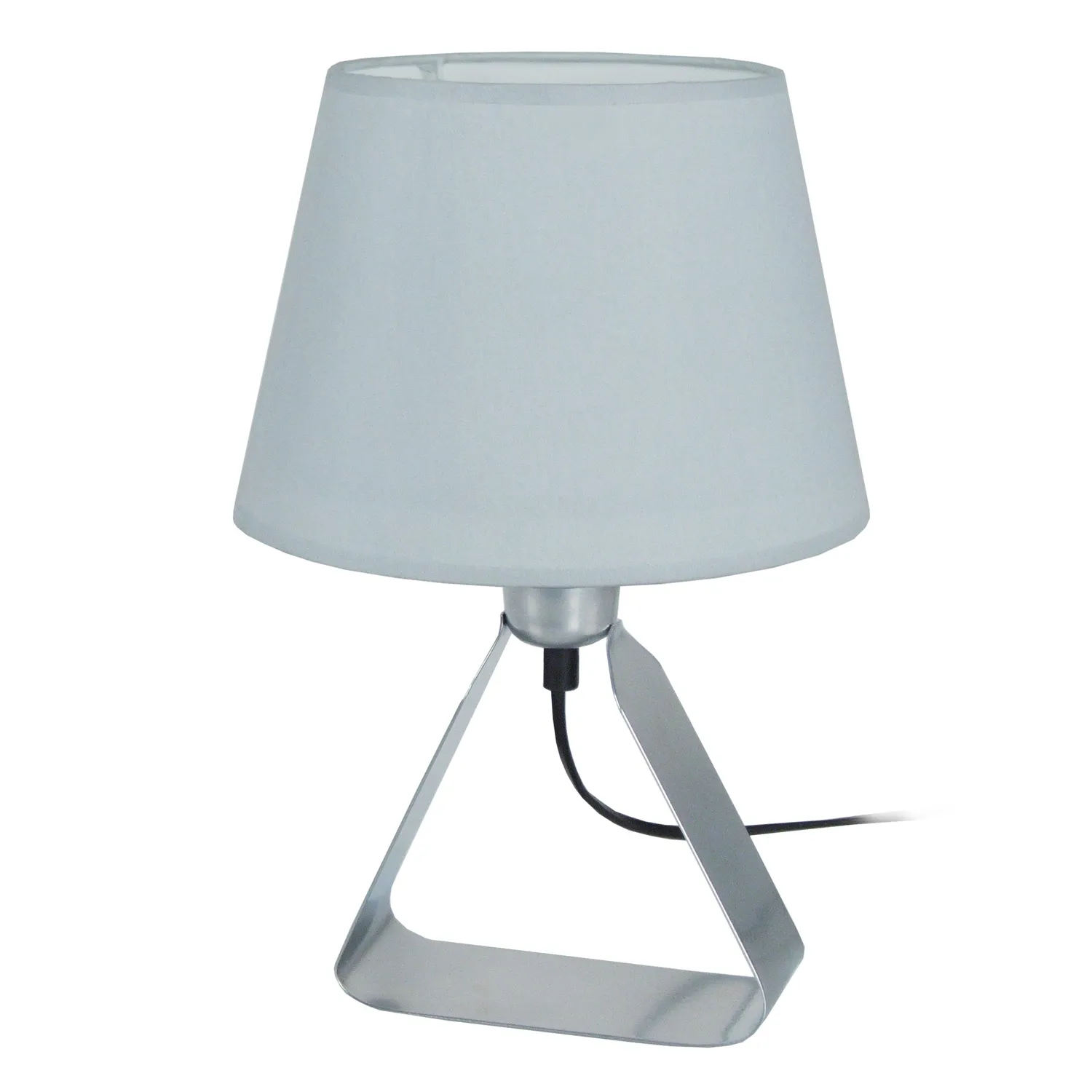 Tosel LUSA lampada tavolo 29 cm nera metallo