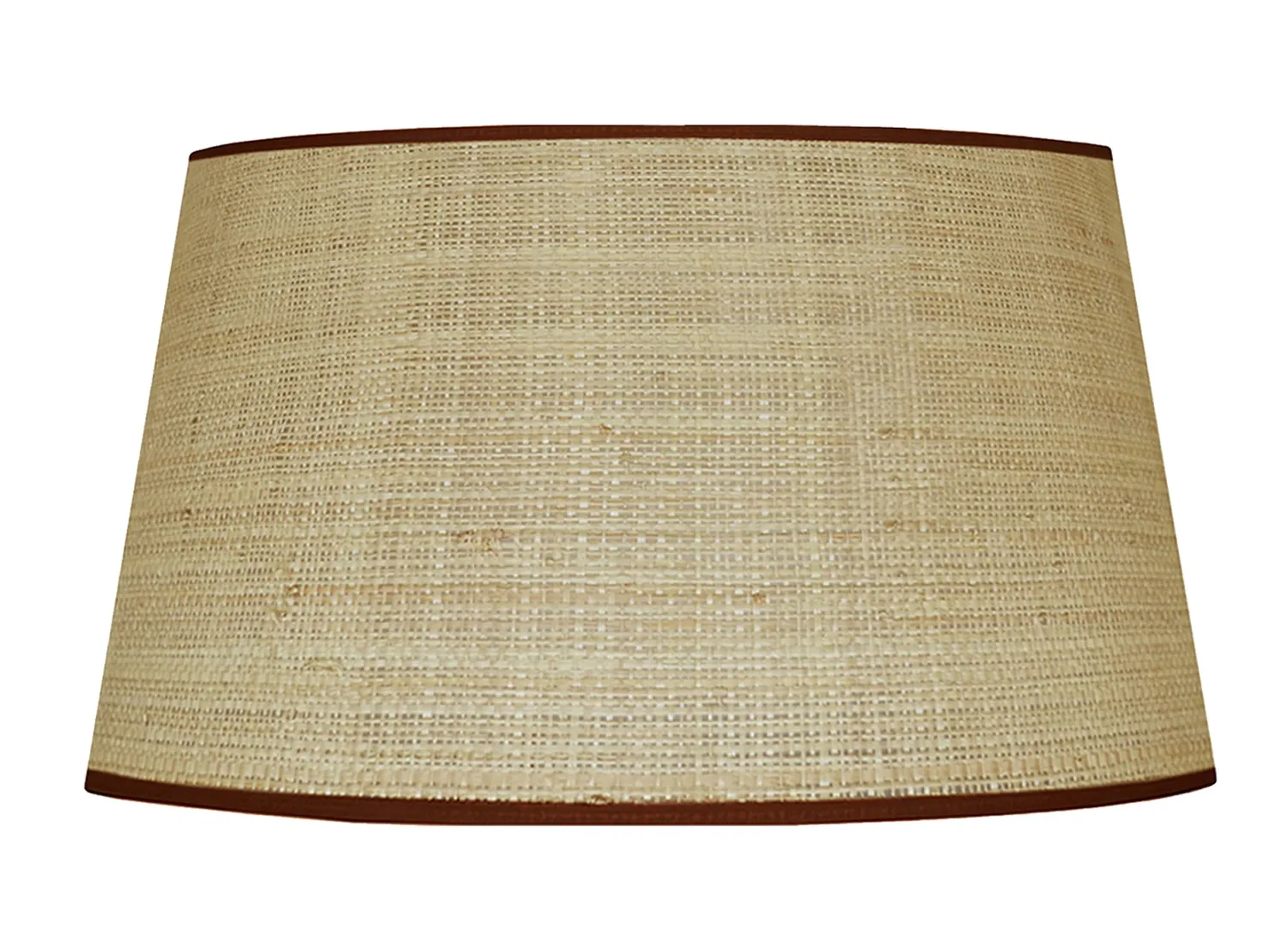 Tosel Tambour 30 paralume tessuto bianco 30x18 cm