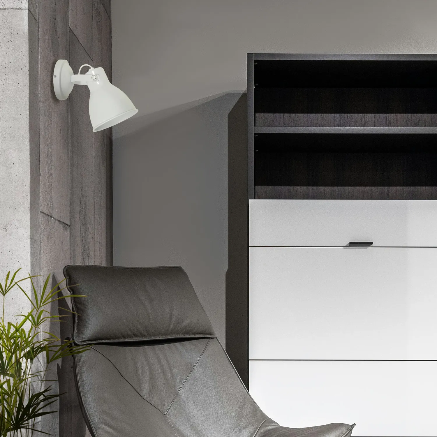 Tosel Manhattan applique metallo snodata E14