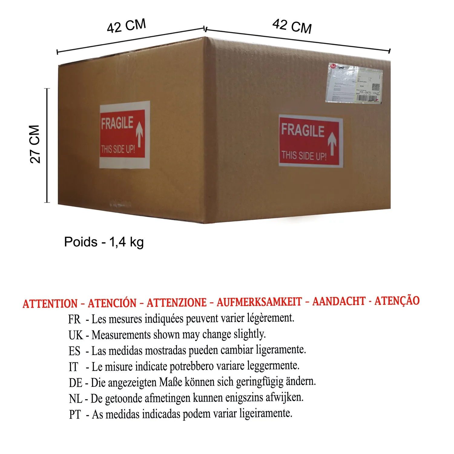 Tosel Cuttack sospensione cilindrica marrone 40x100 cm