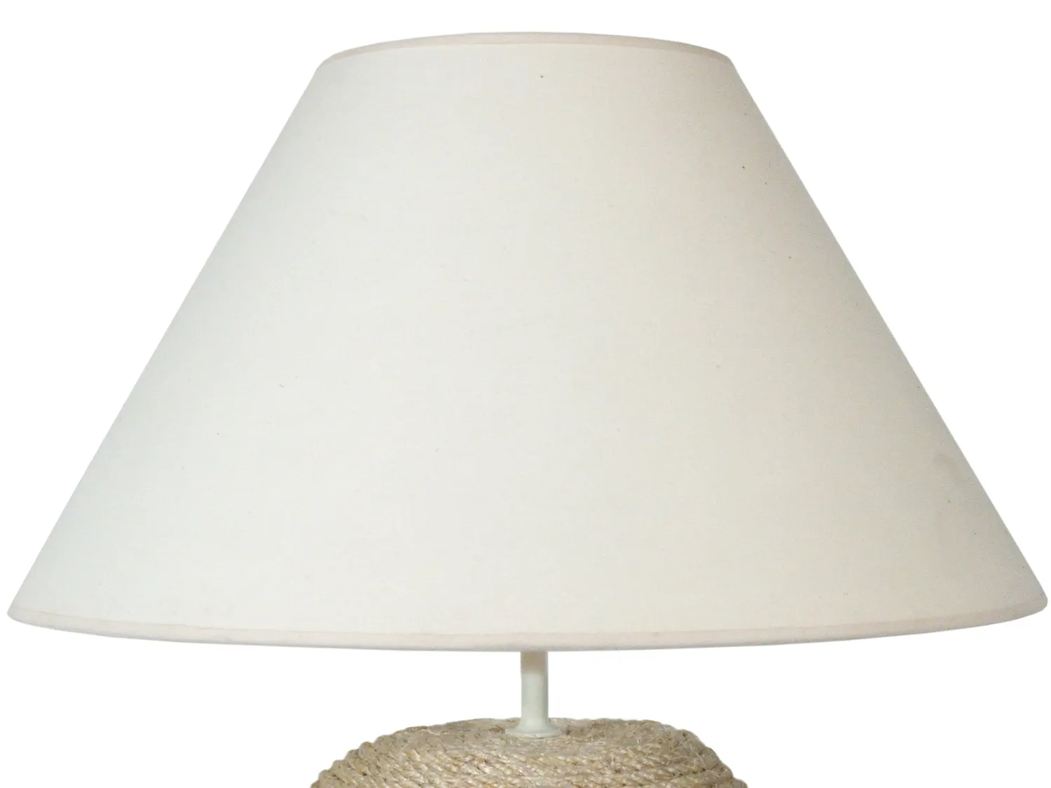 Tosel Burnaby Cordes lampada da tavolo 50 cm sisal