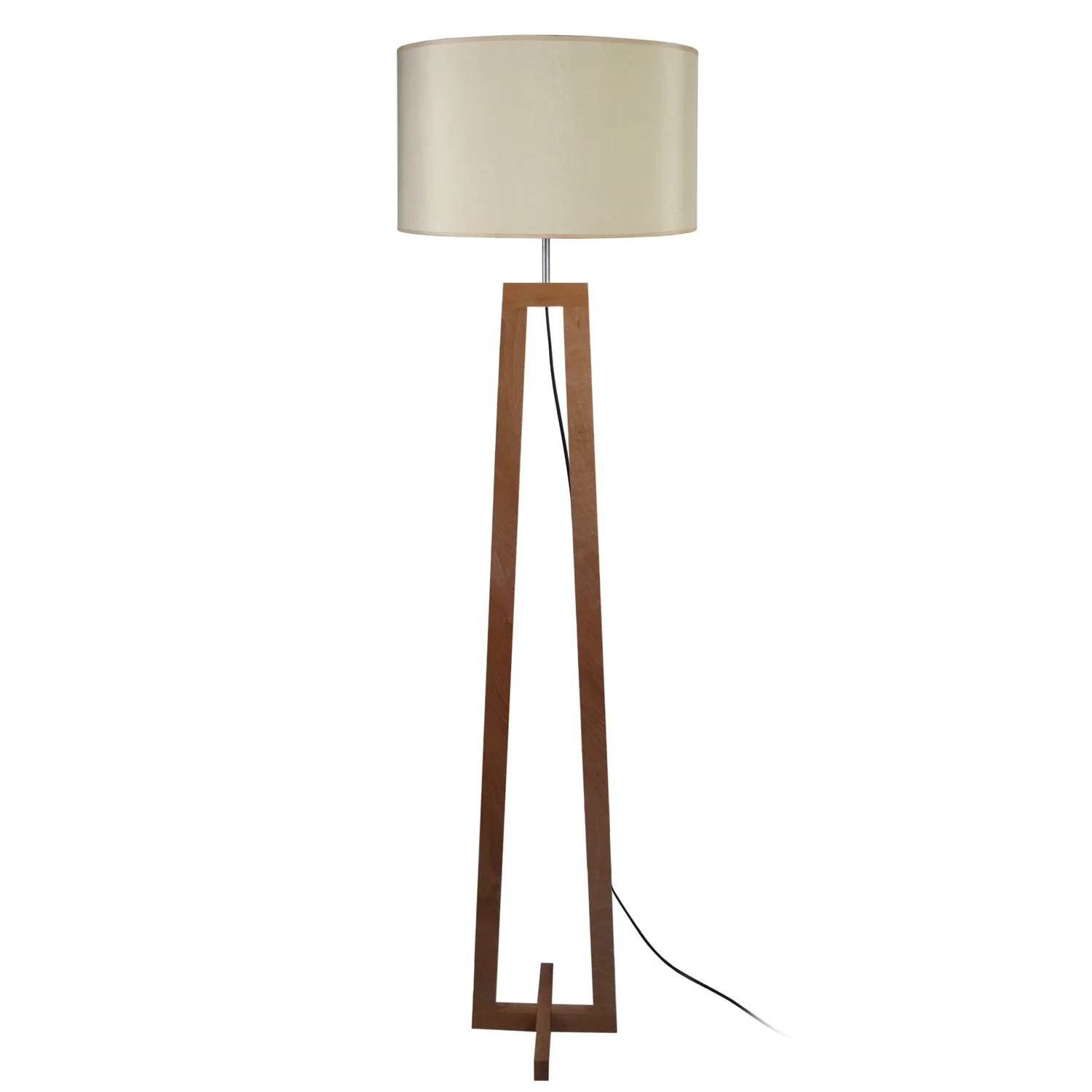 Tosel Vili Piantana 45x156 cm Naturale Ecru Legno