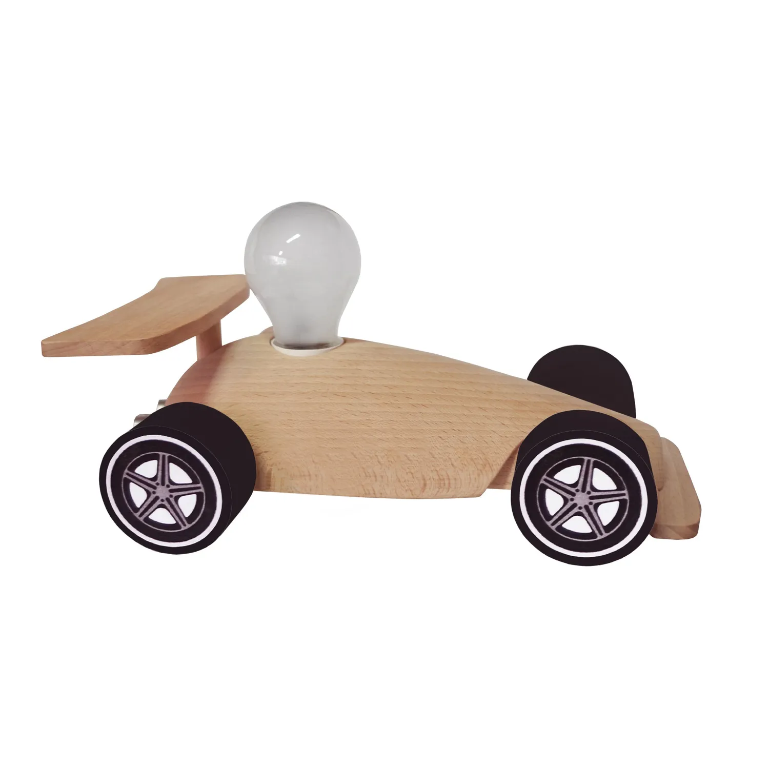 Tosel Mobile lampada da tavolo auto naturale legno