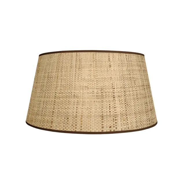 Tosel Tambour 35 paralume tessuto 35x20 cm bianco