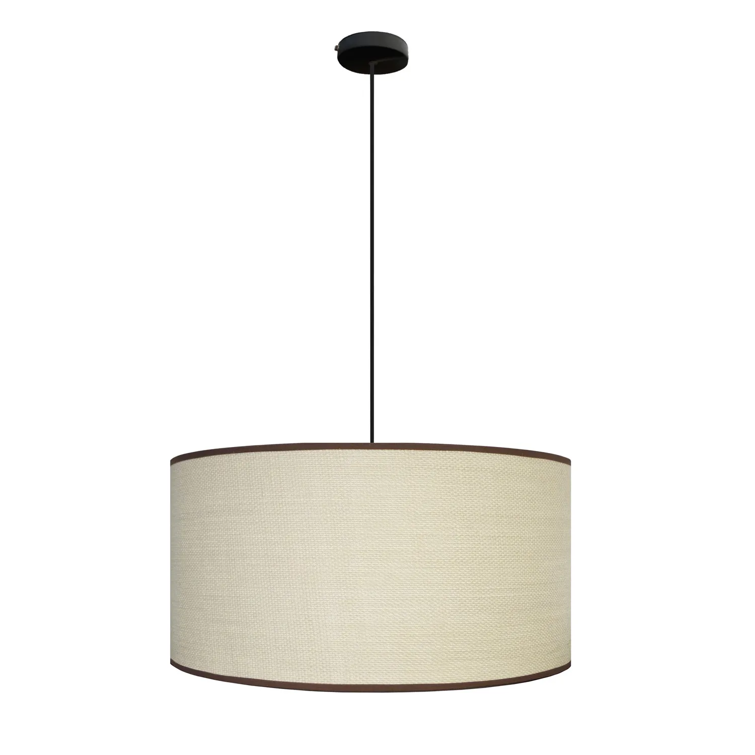 Tosel Chennai sospensione cilindro crema 40x100 cm