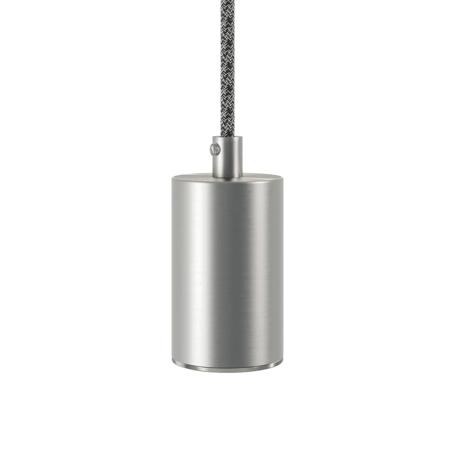 Creative Cables Bispot faretto GU10 LED titanio satinato 8W