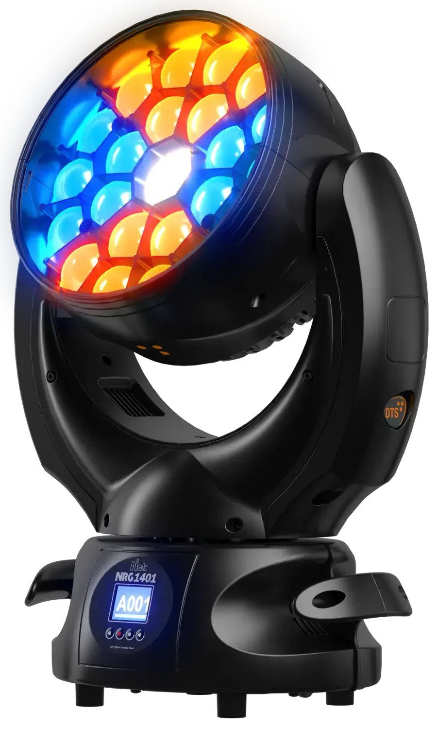 DTS Nick NRG 1401 testa mobile LED RGBW