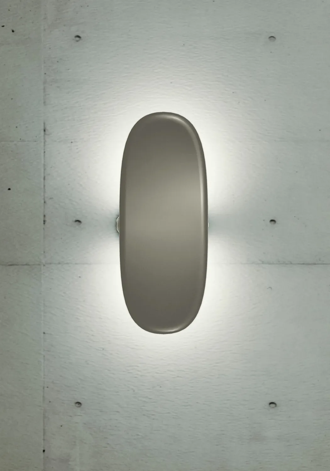 Penta Vela applique titanio opaco LED 3000K 1500lm