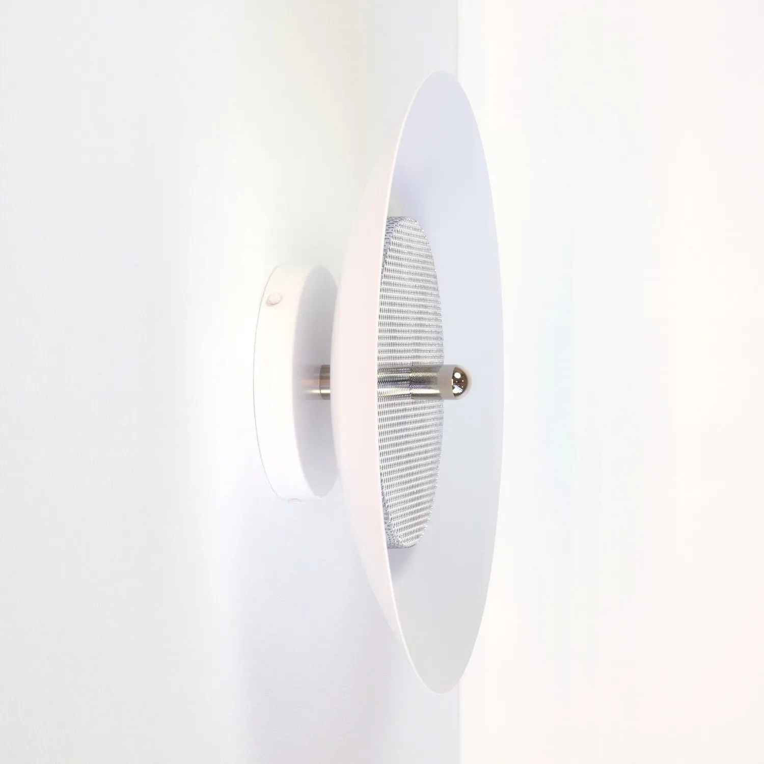 Souda Signal plafoniera bianco nichel a soffitto